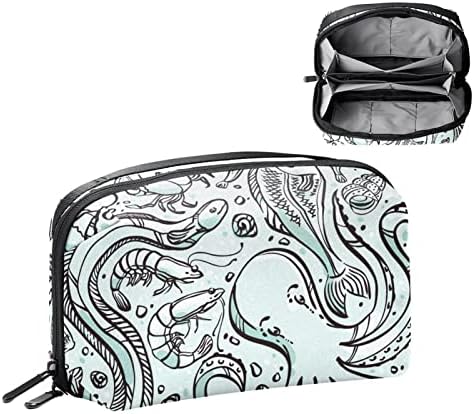 Torbica za nošenje putna torba torba za organizatore za novčanik s patentnim zatvaračem, školjka hobotnice rak češalj morske životinje