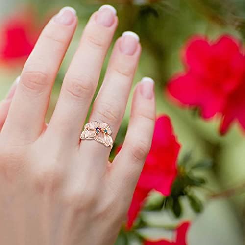 Obećajte prsten za žene modno umetnuti kubični cirkonijski vjenčani prstenovi ženska ličnost usklađujući prstenovi zaručnički prstenovi
