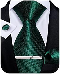 Muška svilena kravata u boji, jednobojna kravata u boji i džepne četvrtaste manžete, svečani poslovni vjenčani komplet