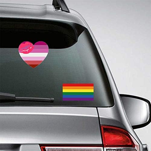 2pcs kreativne naljepnice duge gay ponos naljepnice lgbt ukrasne naljepnice zalijepi naljepnica za auto auto -dekor za proslavu banketa