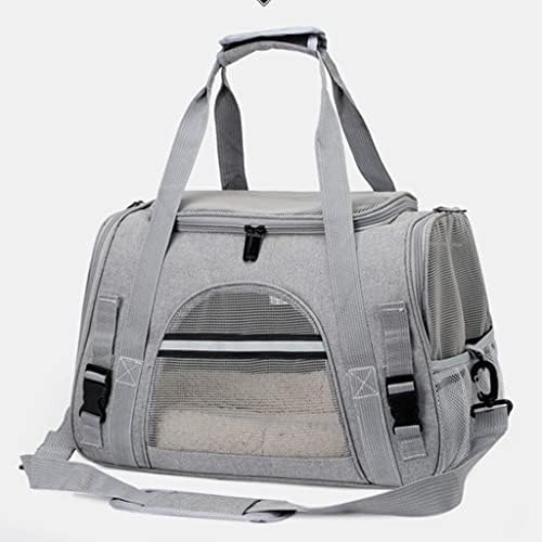 ; Mekani nosač za mačke sklopiva torba za prijevoz kućnih ljubimaca prijenosni nosači za pse ventiliraju ruksak za putovanja kućnih