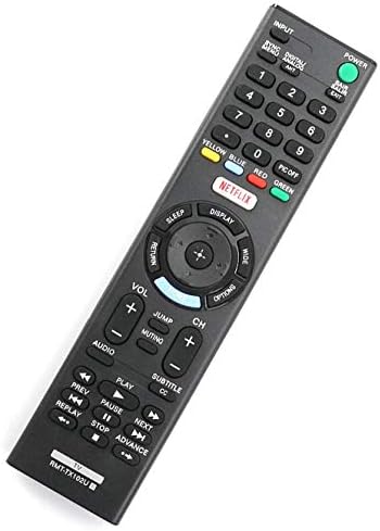 New RMT-TX102U Remote Replaced for Sony TV KDL-32W600D KDL-32R500C KDL-40R510C KDL-40R530C KDL-40W650D KDL-40R550C KDL-48R510C KDL-48R530C