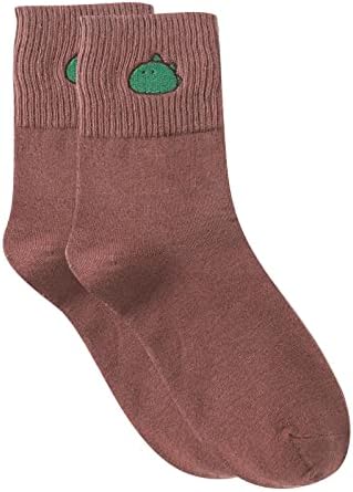 Ženske slatke čarape za posadu za životinje zimske tople ugodne novitete čarape za djevojku casual mekane prozračne žene vunene čarape