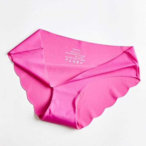 U blizini 3 pakiranja žena u gaćama, seksi čipkasta donje rublje čiste pamučne gaćice visoke elastike za žene tange ružičaste