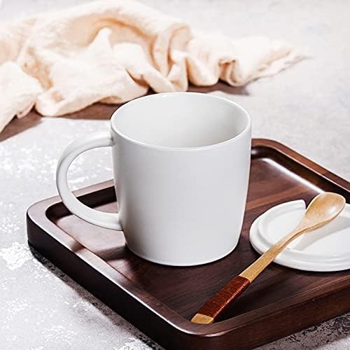 Bijela keramička šalica od 330 ml 11,2 oz za kavu / čaj / vodu/latte