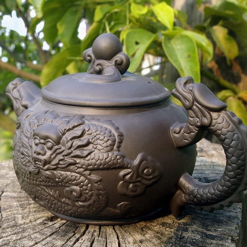 SDFGH čaj lonac 360ml zmaj kapacitet ljubičasta glina čaj set čajnik kung fu čajnik kineski čaj ceremonija