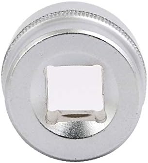 1/2-inčni kvadratni pogon od 27 mm sa 6-točkovnim priključkom, 2pcs srebrni udarni adapter (1/2-inčni kvadratni pogon od 27 mm s mogućnošću