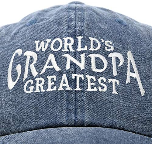 Najveći svjetski Djed šešir Vintage kapa poklon oprani Pamuk