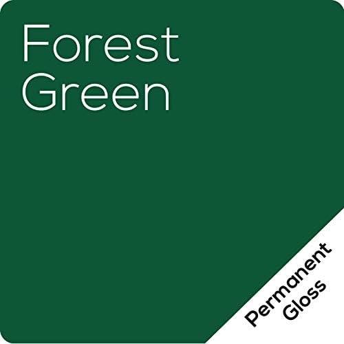 Oracal 651 Forest Green Adhesive Craft Vinil za Cricut, siluetu, kamena, zanatske rezače, pisači i naljepnice - 12 x 12 - sjaj sjaj