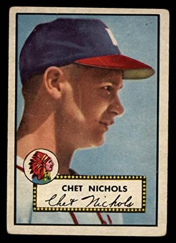 1952. Topps 288 Chet Nichols Boston Braves Dean's Cards 2 - Dobri Braves