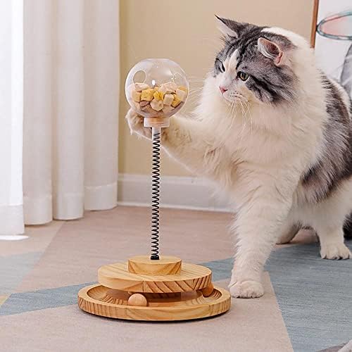 OALLK PET PROSTOVANJE Igračka za hranjenje kućnih ljubimaca ljuljajući interaktivna poslastica igračka psa mačka mačje dozator hrane