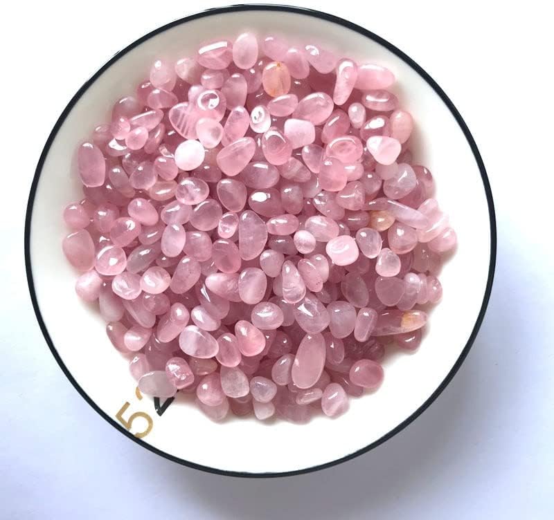 Mobsan 100g 8-12 mm Prirodno ružičasta kristalna šljunka Quartz Kristalni šljunak prikladan za izgled vaze Spunder Aquarium Gardens