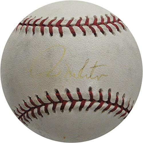 Paul Molitor Ruka potpisana autogramiranom bejzbol -plavom jaysu Major League izblijedjela - Autografirani bejzbol