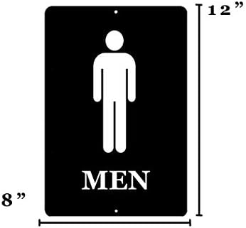 Muškarci muški toalet kupaonica metal limene limene vrata poslovanje maloprodajne trgovine gospodin