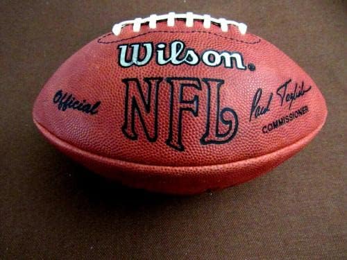 Don Shula 17-0 Miami Dolphins Hof potpisao auto VTG Wilson NFL Game Football JSA - Autografirani nogomet