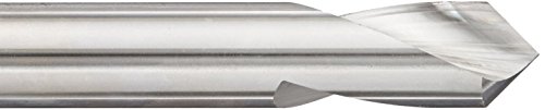 Keo 35603 Cobalt Steel NC Bit za bušenje, bez približnog završetka, okrugla sjenila, desna flauta, kut točke od 90 stupnjeva, promjer