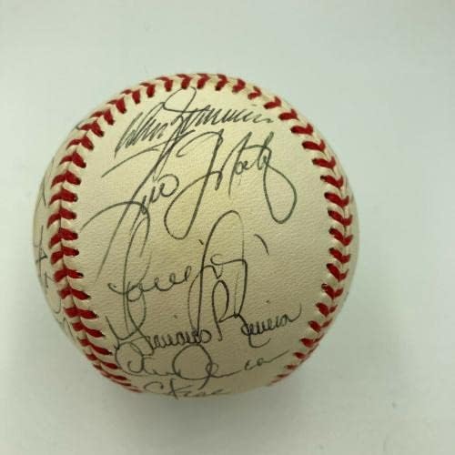 1998. New York Yankees World Series Champs ekipa potpisala je bejzbol Derek JSA - Autografirani bejzbol