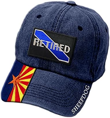 Arizona policijski šešir, vezeni umirovljeni patch policajac šeširi