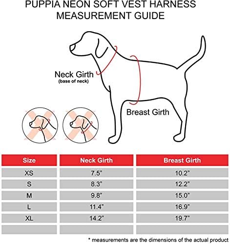Podstavljeni prsluk s pojasom za trening hodanja bez gušenja i vuče za male do srednje pse, narančasta, srednja