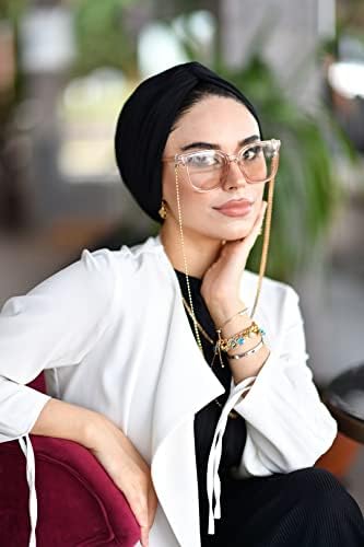 Turbani s čvorovima-turbani za žene-hidžab za žene / oblozi za kosu-kemoterapijski oblozi za žene protiv raka glave / hidžab ispod