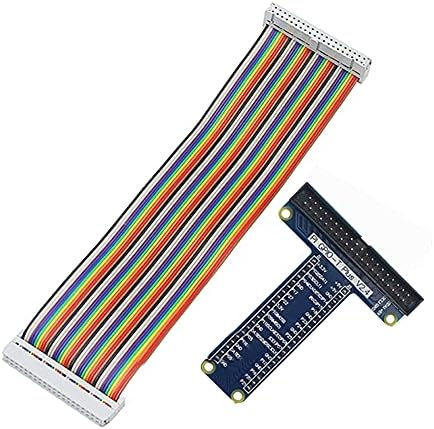 MouDoauer ABS Expansion Board Kit + 20cm/7.87 duljina 40 -pin GPIO kabel + kruh + kabel za skok za Raspberry Pi 3 4 dodatak