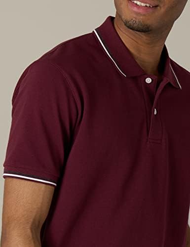 Lapasa muška polo košulja pamučna pique Classic majica kratki rukavi vlaga vlaga Wicking golf tenis s ovratnikom casual opuštanje fit