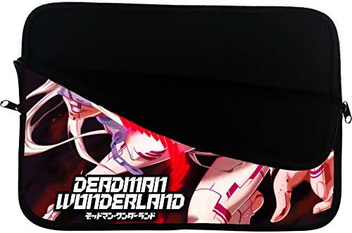 Deadman Wonderland Anime Laptop Sloot, zapanjujući anime laptop slučaj, izdržljivi prijenos i tablet, Deadman Wonderland Laptop torba