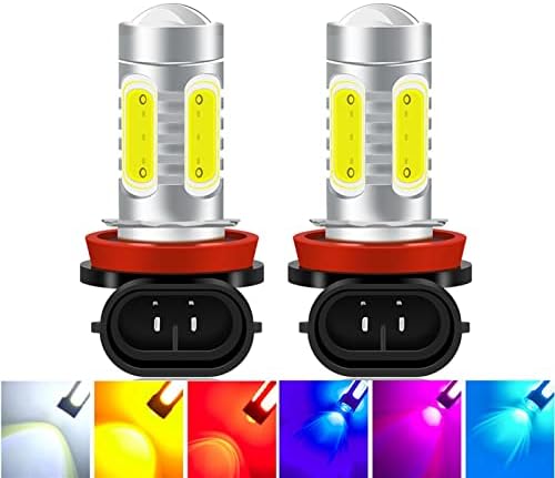 Smanni 2x H11 LED lampa za maglu žuta bijela 9006/HB4 9005/HB3 880 881 PSX24W Automobilska žarulja automobila H8 H9 Svjetlo za automatsko