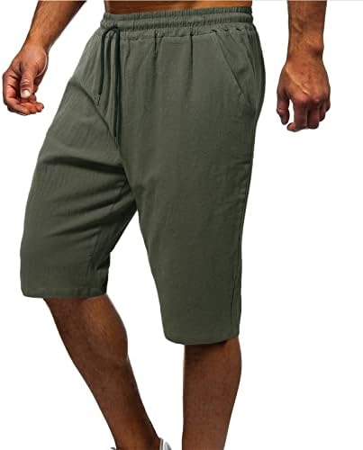 Ležerne labave kratke hlače za muškarce ljetne prozračne ploče kratke hlače Tech trčanje 7 inča kratkih hlača