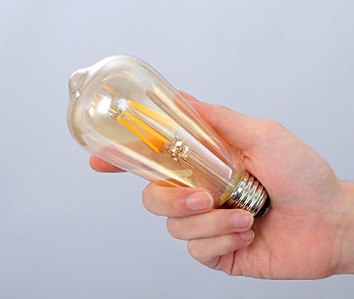ZATAMNJIVA LED žarulja, Edison led žarulja od 4 vata, Vintage LED žarulja sa žarnom niti od 4 vata, LED žarulja od 964, 2400-2700k,