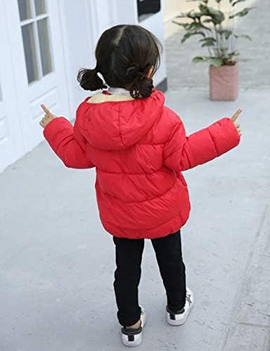 Wallarenearni zimski kaputi za djecu Dječje dječake djevojčice podstavljene lagane jakne jakne Dojenačko donje jakna s kapuljačama