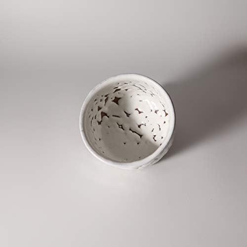 Bijeli hagi matcha chawan čaj. Masahiko Otani. Japanska keramika Hagi Yaki.