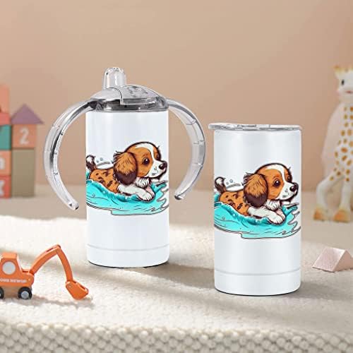 Slatka šalica za piće za štene-najbolji dizajn dječje šalice za piće-grafička šalica za piće