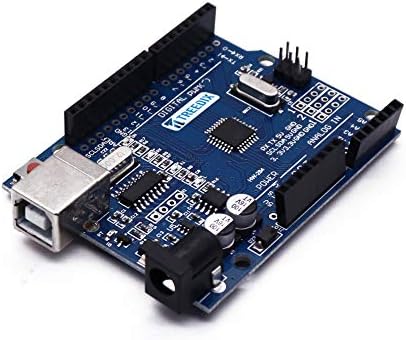 TREEDIX 2PCS ATMEGA328P CH340 Razvojna ploča Kompatibilna s Arduino Uno R3 Board komplet za starter