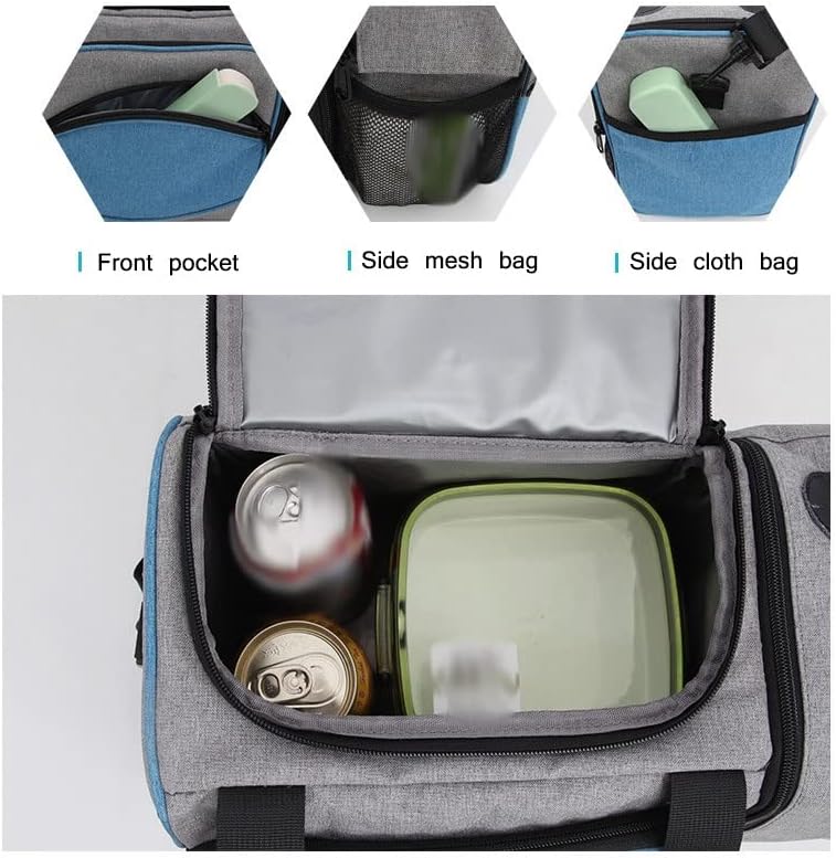 Vodootporni termalni paket leda vrećice za hranu torba za ručak i piknik izolirana prijenosna Tkanina rasuti zadebljani hladnjak za