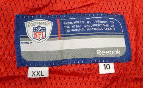 2010. San Francisco 49ers prazna igra izdala Red Jersey Reebok XXL DP24152 - Nepotpisana NFL igra korištena dresova