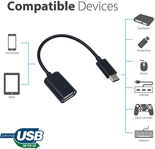 OTG USB-C 3.0 Adapter kompatibilan s vašim Philips BT2003GY/97 za brze, provjerene, višestruke upotrebe funkcije kao što su tipkovnica,