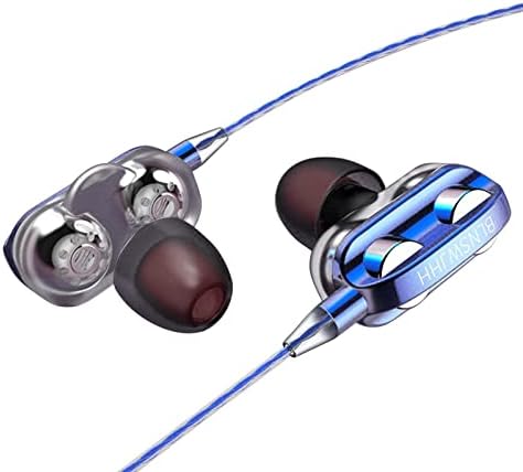 Žičane sportske slušalice 3,5 mm slušalice za uši slušalice mini bas slušalice za ergonomski dizajn telefona i računala, za uho i neće