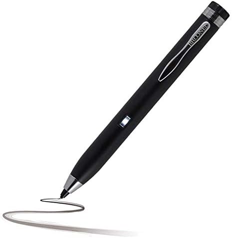 Broonel Black Mini Fine Point Digital Active Stylus olovka kompatibilna s Lenovo Yoga 530-14IKB Ultrabook Touch kabriolet 14