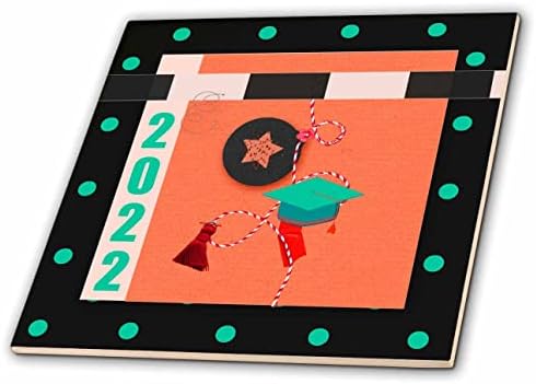 Trodimenzionalna slika skupine Rese, kapa, 2022, žica, zvijezda, Narančasta, zelena-pločice