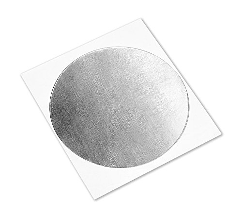 3M 2552 Circle -3.750 -100 srebrno akrilno prigušivanje folije ljepljive trake, -25 do 175 stupnjeva temperatura performansi Fahrenheita,