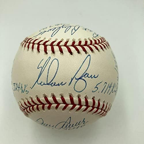 3000 Strikeout Club potpisano bejzbol Nolan Ryan Tom Seaver Randy Johnson Tristar - Autografirani bejzbol