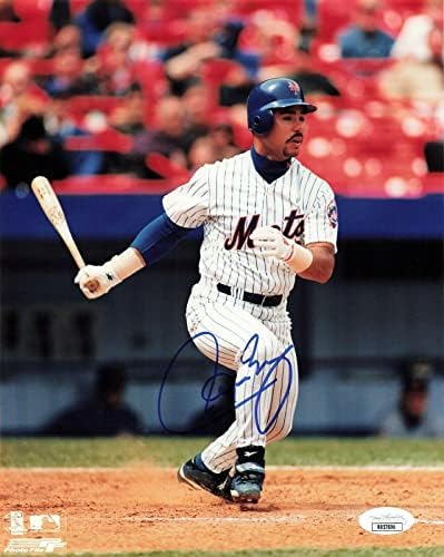 Carlos Baerga potpisao je 8x10 New York Mets - Autografirane MLB fotografije