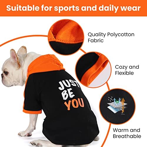 Laifug Personalizirana pseća kapuljača, mekani i topli džemper za pse, pamučna odjeća za kućne pse dječake i djevojčice