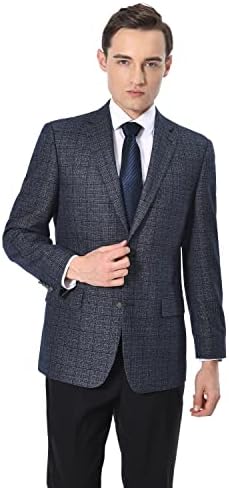 Muški Blazer Classic Fit Sports Coat Stretch Business Suit Dress Jacket