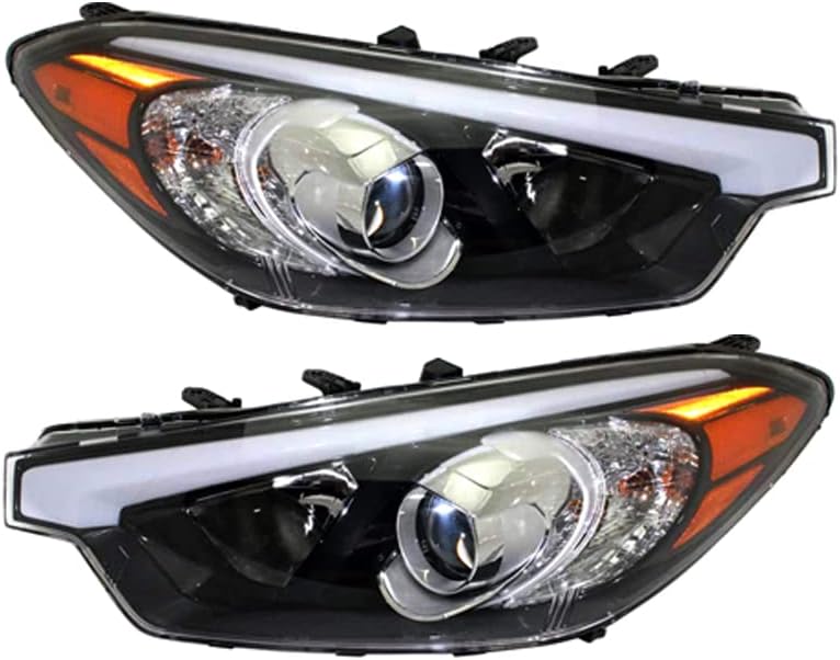 Rijetka novi par halogenih prednjih svjetala, kompatibilnih s Kia Forte Sedan 2014- broj dogovor 92102-A7200 92102A7200 92101-A7200