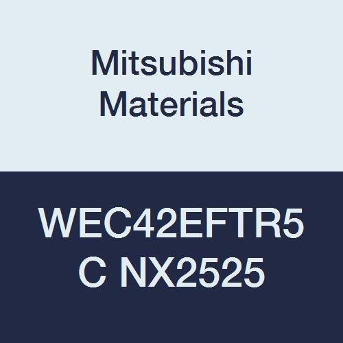 Mitsubishi Materials WEC42EFTR5C NX2525 Металлокерамическая glodanje ploča serije WEC, bez pokrića, klasa E, za brušenje žlijeb, brisač,