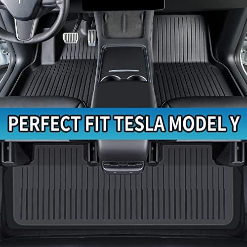 Pedigree 3D TPE Materijal Tesla Model Y podne prostirke Set Model Y FULL POKLOPAJ Sve vremenske obloge stražnjeg prtljažnika Custom