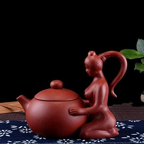 Kettle 220ml kreativni čajnik ljubičastog pijeska pogodan za čajnike za ukrašavanje kuće