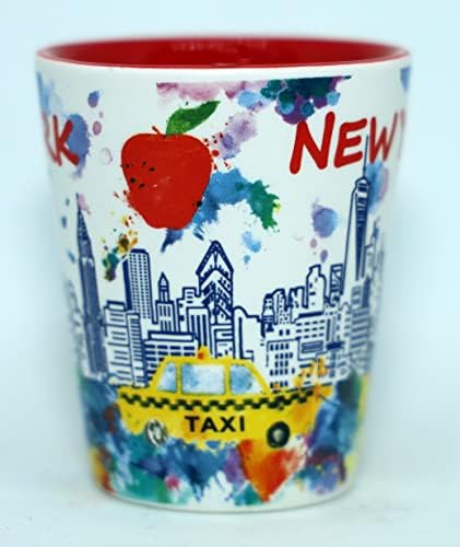 Njujorška keramička čaša za svijetle akvarele